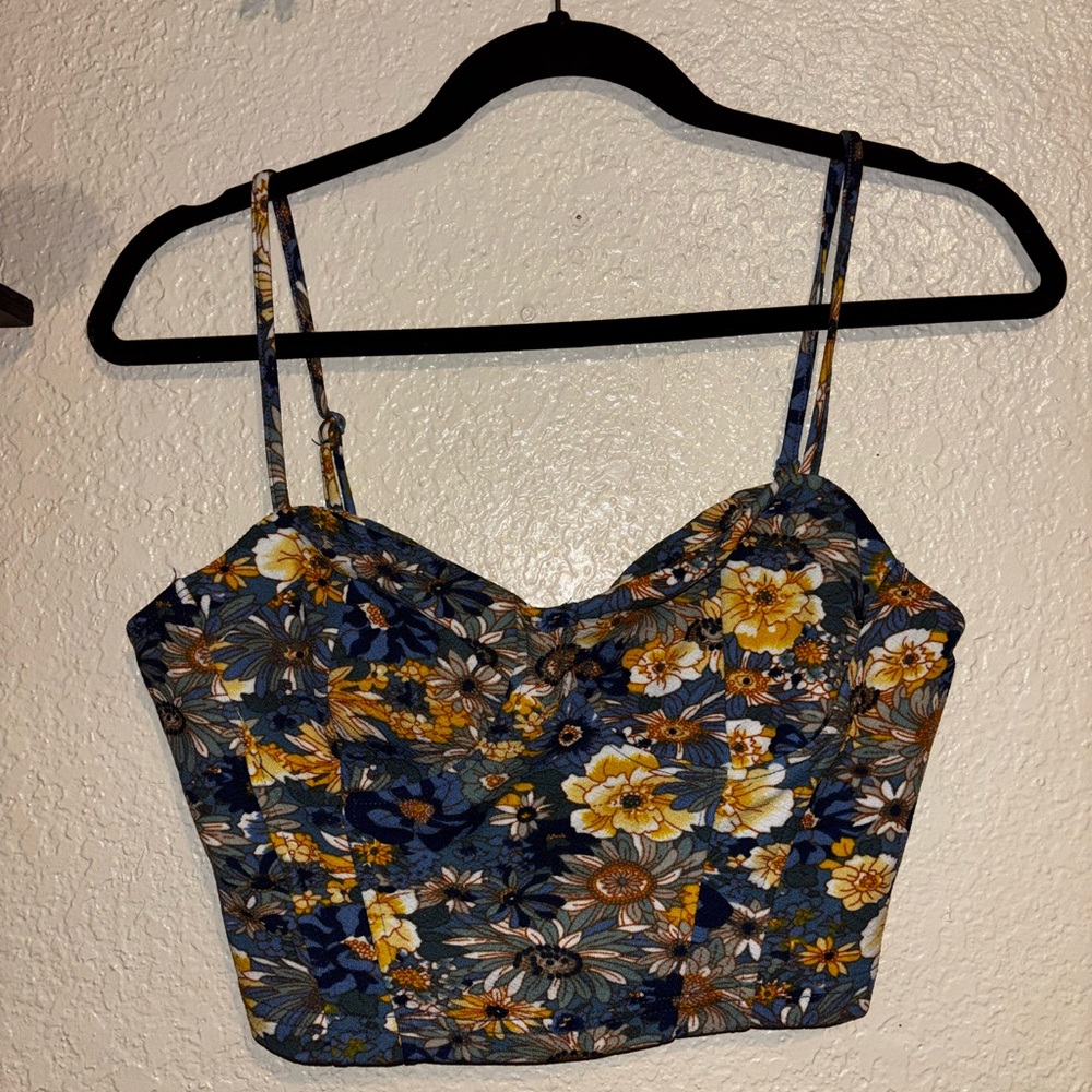 Floral Print Women's Top